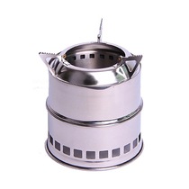 Olive carbon stove stainless steel wood stove folding portable outdoor suburban camping picnic oven Chaozhou boiling tea fan you stove