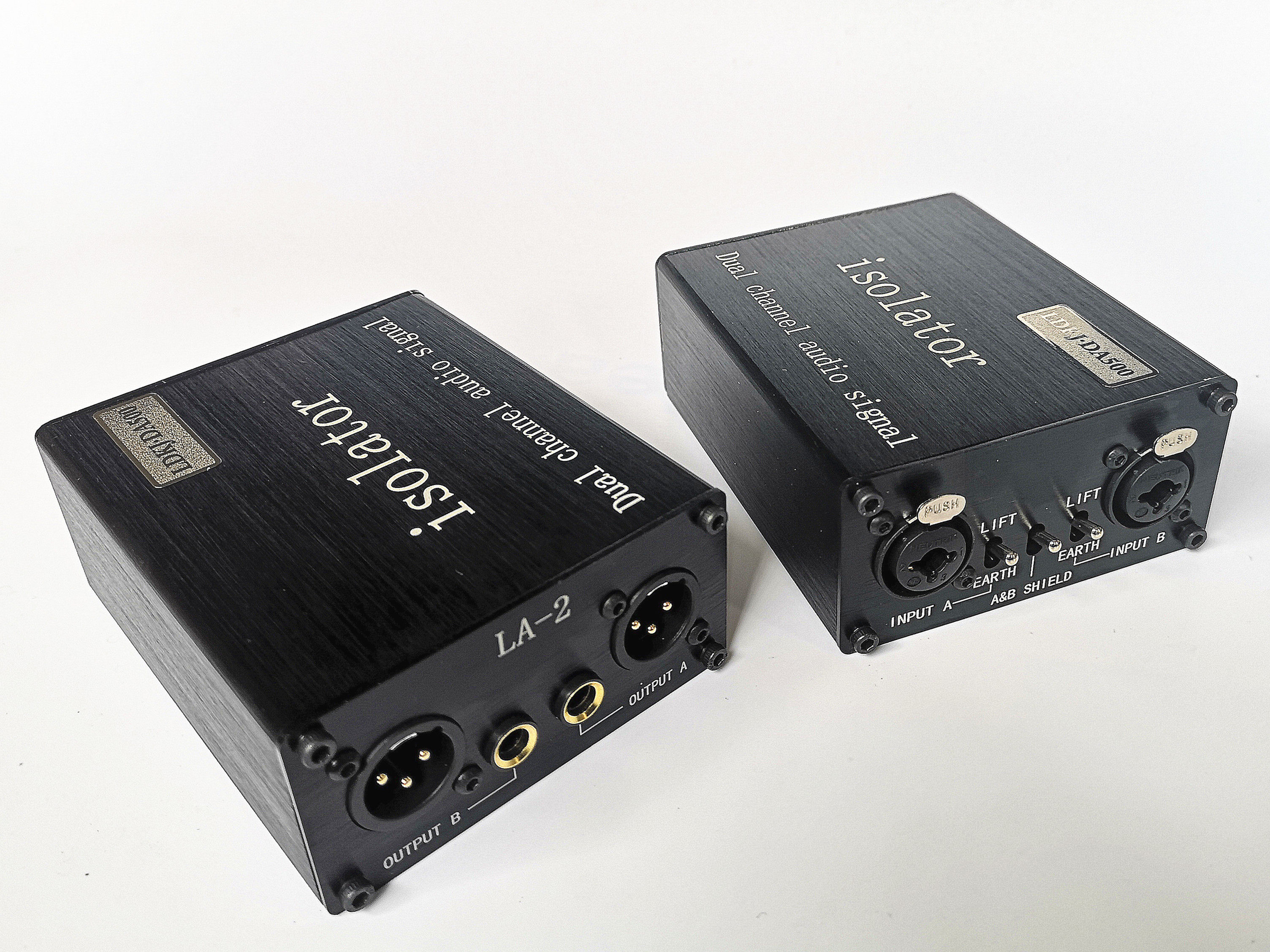 Audio Isolator Current Acoustic Noise Cancellation Denoiser Mixer Microphone Filter Common Ground Anti-Interference DA500