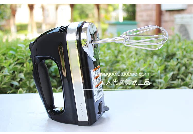 máy đánh trứng trộn bột [Người Mỹ mở] Máy đánh trứng cầm tay bằng thép không gỉ đa chức năng 7 cấp KitchenAid - Máy trộn điện máy đánh trứng panasonic