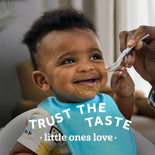 Американская Гарбо 3 Гранулистая грязь в гербер -говяжьей брокколи, овощная грязь импортированная детское питание для детского питания 170 грамм