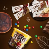 Dove Milk Milk Chock Bowl Установленная хрустящая рисовая ведро MMS MMS смешанный ствол.