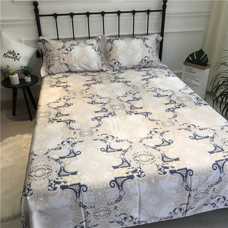 Mùa xuân và mùa hè hai mặt Tencel mảnh duy nhất quilt cover sheets 60 Tencel quilt đơn đôi naked ngủ vẻ đẹp tấm duy nhất