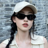 Ретро черные солнцезащитные очки на солнечной энергии, премиум класс, в американском стиле, 2024 года