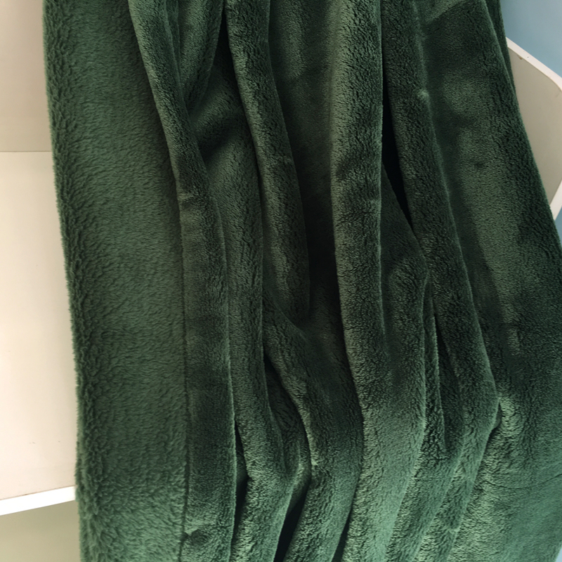 Thickened Flannel Towel Blanket, Single/Double Raschel Air Conditioning Blanket, Throw Blanket, Coral Fleece Blanket, Army Green Blanket Thickened Flannel Towel Blanket, Single/Double Raschel Air Conditioning Blanket, Throw Blanket, Coral Fleece Blanket, Army Green Blanket