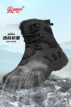 3515 new combat training boots for men ultra-light breathable combat boots outdoor hiking boots mens waterproof tactical boots