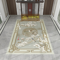 New Chinese-style living room parquet floor tiles imitation water jet all-ceramic non-slip wear-resistant entrance hall entrance hall style tiles