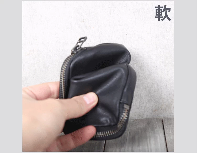 Deep Mountain chín gốc ví da handmade ví thẻ gói lớp da điện thoại di động túi xách nam và nữ mẫu đôi