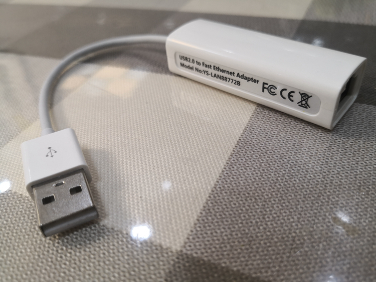 USB Wired Network Card Ethernet Cable Adapter USB to Rj45 Converter Yixin Ax88772B Chip