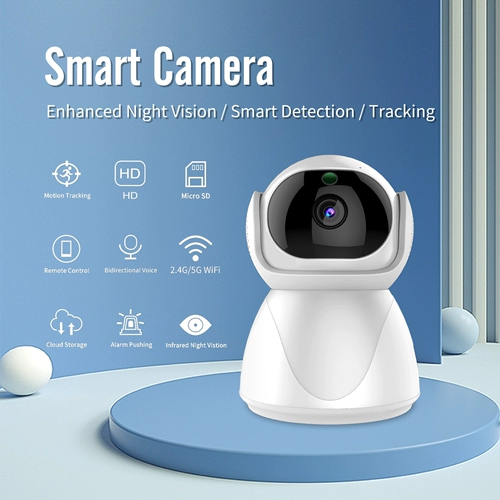 Baby Monitor Tuya Sart Pet Camera Wi -Fi 2,4G 5G Surveil