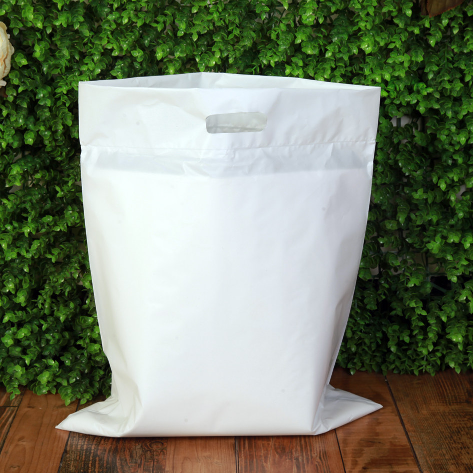 Spot milky white plastic insulated bag raw fresh vegetable fruit refreshing bag steak cold fresh frozen meat insulated bag