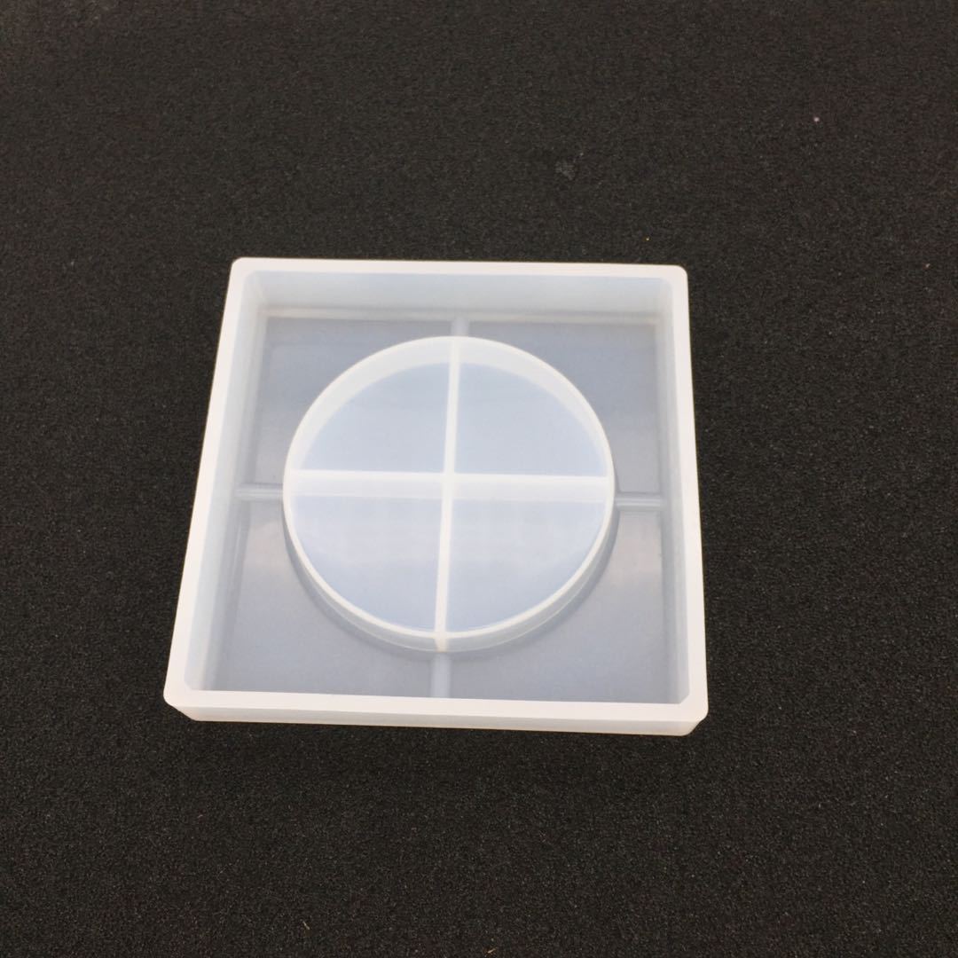 Tự làm tinh thể keo epoxy gạt tàn khuôn mới gạt tàn vuông mới gương cao gạt tàn thủ công khuôn kem silicon