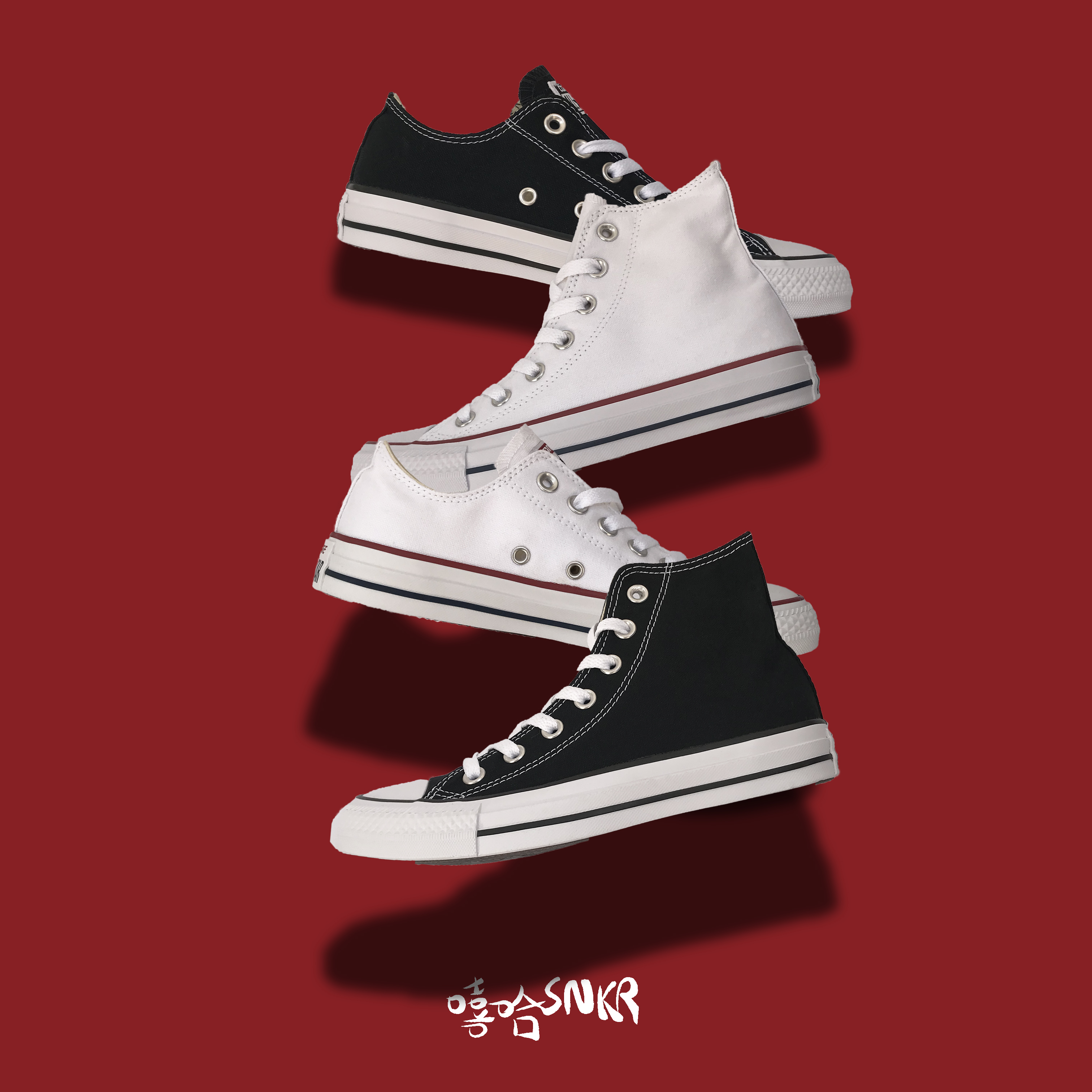 solid color converse