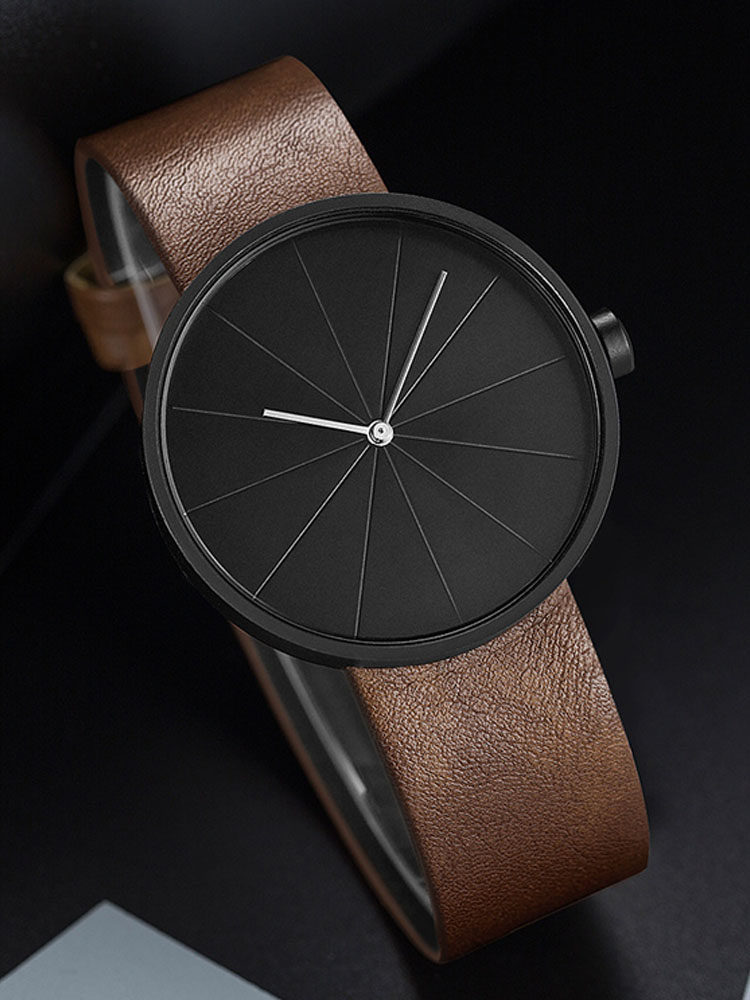Minimalist design without scale, advanced sense, simple and atmospheric men's watch, personalized waterproof_voghion.com
