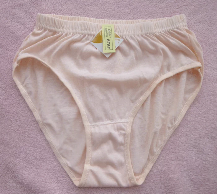 Quần lót nữ cạp cao 8898 quần short cotton xác ướp quần short trung niên màu tối