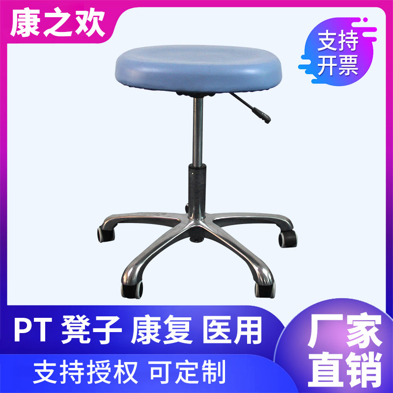 Adult Child PT Bench Hairdresser Dental Rehabilitation Division Stainless Steel Lifting Swivel Chair Rehabilitation Training Equipment