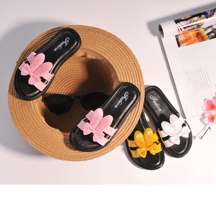 Pantoufles enfants en autre pour été - semelle plastique - Ref 986817 Image 7