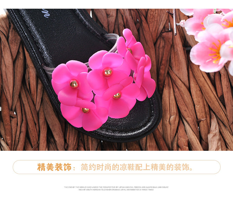 Pantoufles enfants en autre pour été - semelle PU - Ref 986795 Image 21