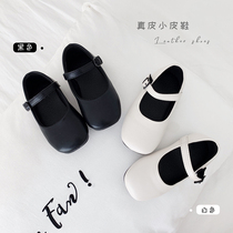 Young Yoo Girl Leather Shoes Spring Autumn Money Childrens Baby Single Shoes Little Girl Soft Bottom Non-slip Shoes Children Princess Shoes