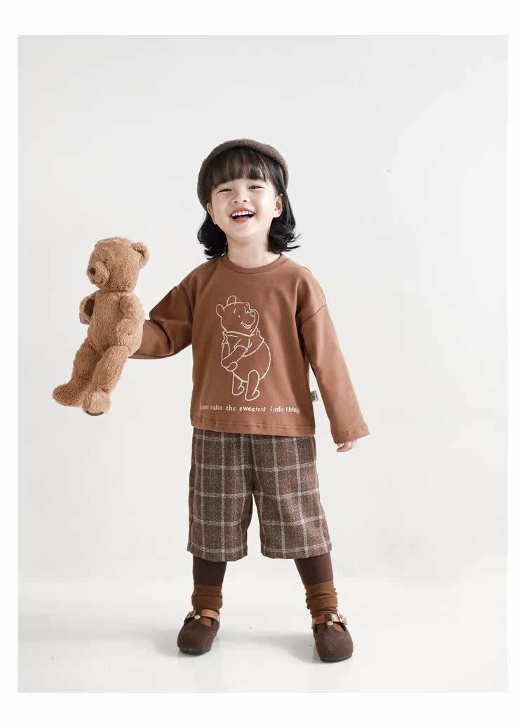 Детский осенний комбинезон, штаны, ретро комплект, бретели, в британском стиле, стиль     