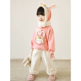 Утепленные трехмерные детские бархатные цветные штаны для отдыха