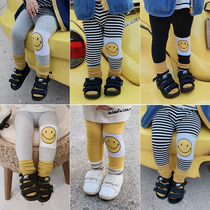Baby girl pants 2021 New Spring leggings Children Baby childrens clothing cotton casual pants spring and summer foreign gas