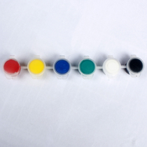 Propylene Pigments 6 color suit plaster Painter waterproof children beginners hand painted wall painted stones painted with little paint
