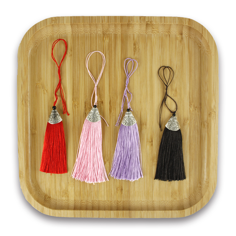 Handmade Flow Su Sui Small Hanging Ears High-end Semi-finished Ice Silk Genuine Silk Homemade Chinese Festival Fish Mouth Small Flow Su