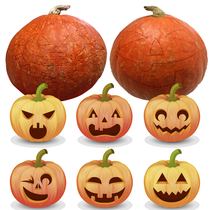 Jack-o-lantern engraving drawings
