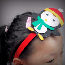 Christmas Head Stirrup Christmas Dress Dress Supplies Adult Kid Santa Santa Snowman Deer Corner Childrens Hat Hair Hoop Gift