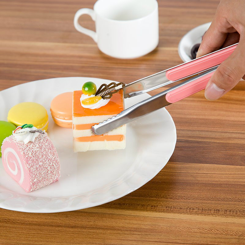 Stainless Steel Food Clip Insulation Clip Buffet Food Clip Steak Clip Bread Clip Barbecue Barbecue Clip