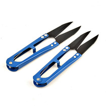 Daji yarn scissors small thread scissors cross stitch thread scissors U-shaped sawtooth scissors household handmade scissors pointed scissors