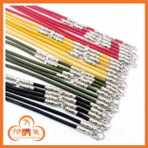 Wanwu Thai Buddha brand special stainless steel high cotton rope necklace 1 3 5 hanging chain Buddha chain hanging chain shell