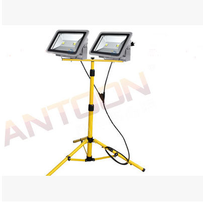Tripod LED light telescopic bracket light outdoor moving work light LED advertising light to light emergency floodlight