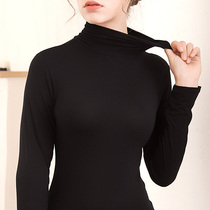 High-neck autumn clothes ladies thermal underwear modal inner wear thin bottoming middle-aged and elderly autumn clothes and long pants suit autumn and winter