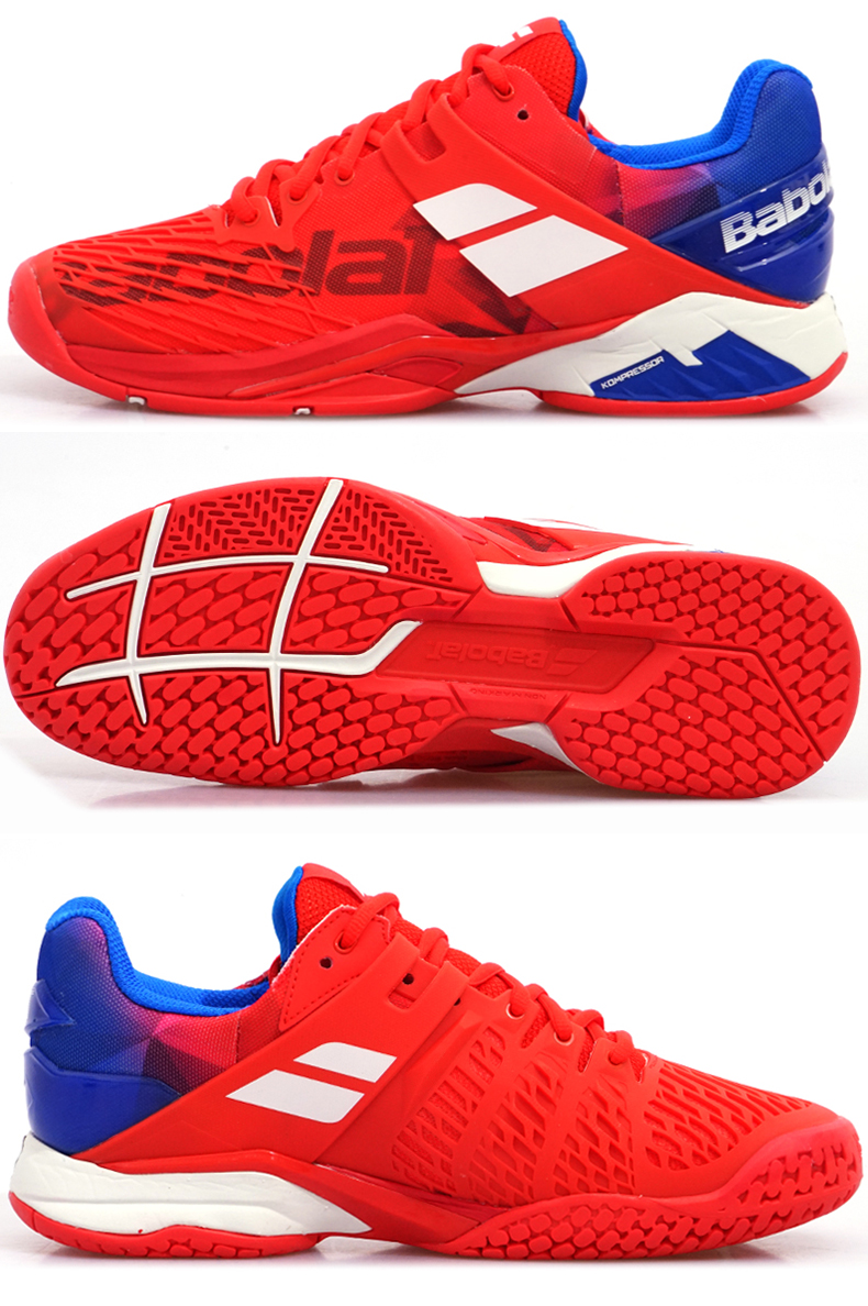 Đích thực kho báu Babolat Propulse nam 2018 giày tennis mới mang giày thể thao 30S18208 jordan dior cổ thấp