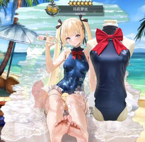 Azur Lane cos suit dead or alive Mary Rose game swimsuit cos