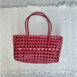 Сумка через плечо, пляжная корзина, французский стиль, пляжный стиль