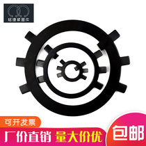 GB858 Round nut backflip locking washer Thrust plate backflip ring gasket Non-slip washer Six-claw washer