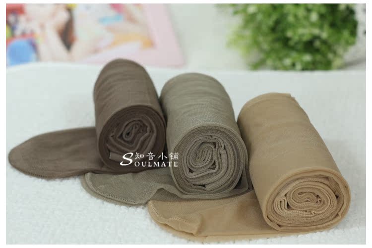 Chính hãng Merce màu pantyhose 8D siêu mỏng nữ vớ chống móc mùa hè kích thước lớn dành cho người lớn trắng đỏ