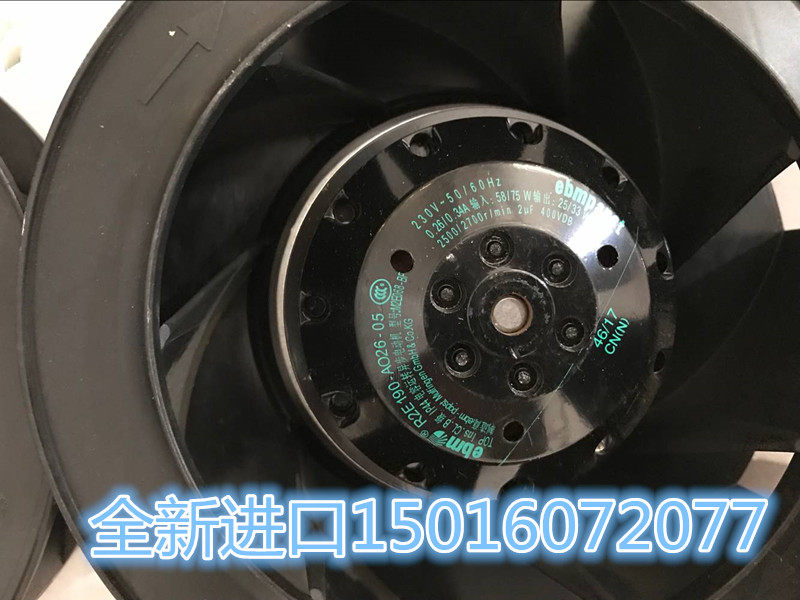 175220250 ebm centrifugal fan R2E190-AO26-0525 44 85 85 76 76 09 09 C4 30-Tao