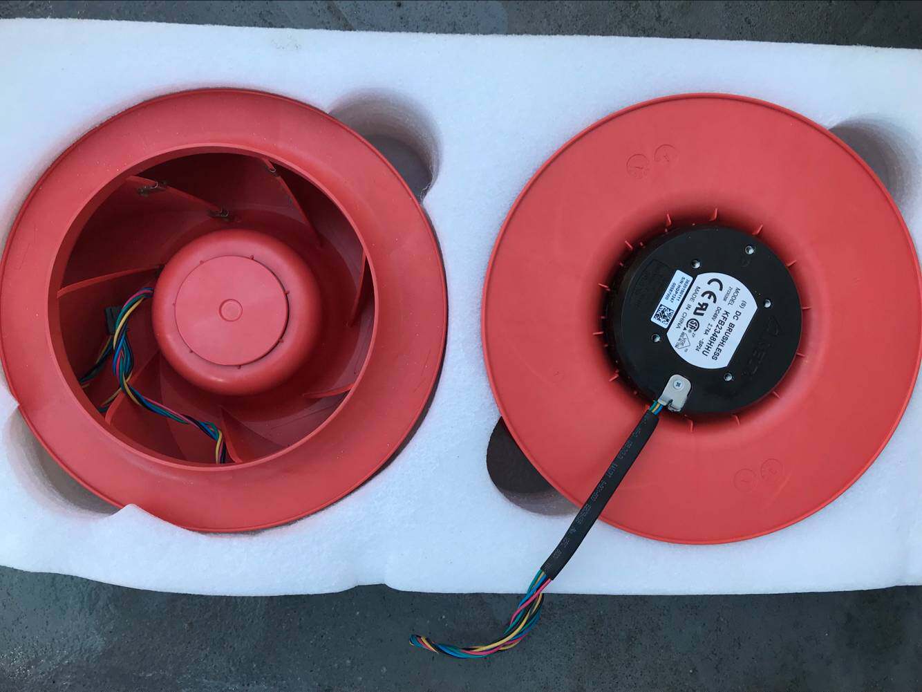 KFB2348HHU HHV DC48V 2 76A Taida AELTA Wind BRUSHLESS centrifugal wind wheel