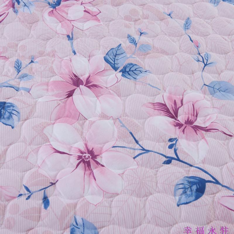 Chần bông trải giường cotton phong cách Châu Âu bedless giường váy mảnh duy nhất cotton cộng với cotton bed cover giường với giường baffle
