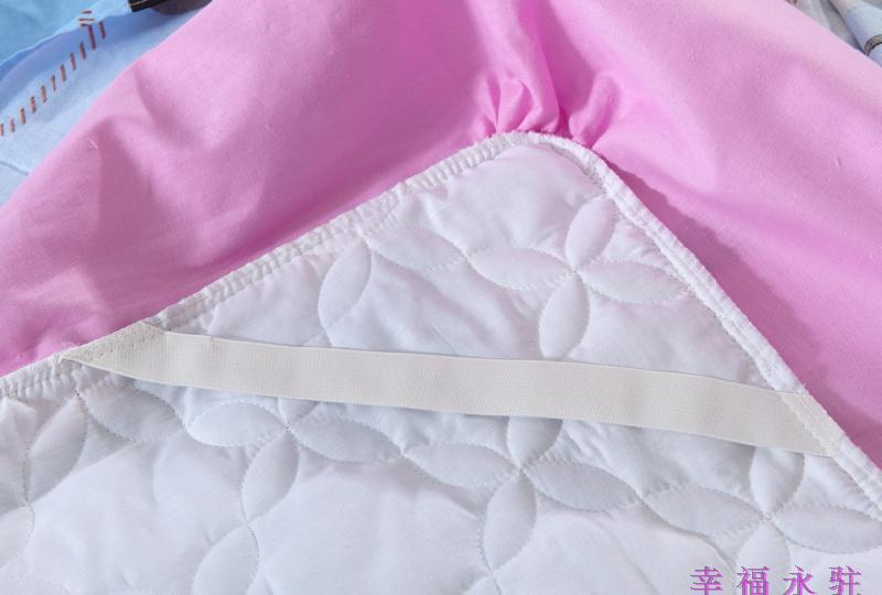 Chần bông trải giường cotton phong cách Châu Âu bedless giường váy mảnh duy nhất cotton cộng với cotton bed cover giường với giường baffle