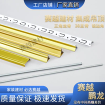 Integrated ceiling triangular keel main keel edge screw rod self-decoration home decoration complete set of auxiliary materials kitchen and bathroom accessories