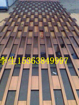 Screen partition hollowed-out stainless steel screen machined hanging one-in-one stainless steel