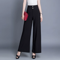 Черные тонкие штаны