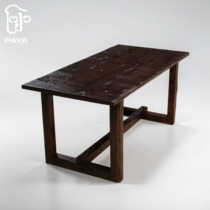 Pajagu mukou old wooden board table solid wood with unwind and ancient wood long table