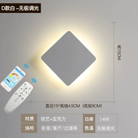 Однослойный квадратный стиль стиль стиль белого квадрата бесконечности + пульт дистанционного управления