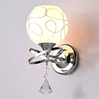 Серебряная повязка на голову, светодиодная лампочка, 7W