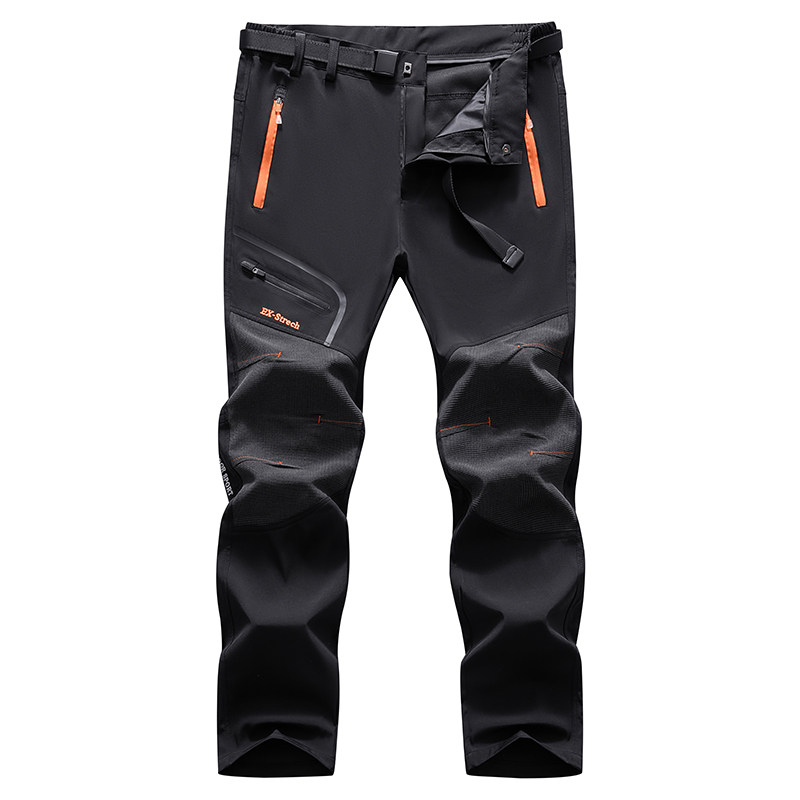 Punching pants for men's spring and autumn, outdoor windproof and waterproof large size for easy and straight cylinder long pants mountaineering casual sports pants